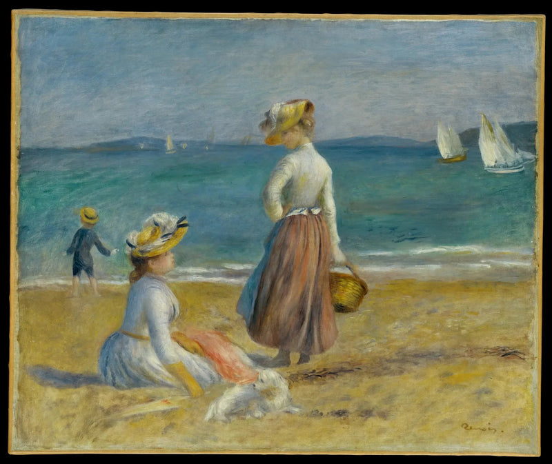 Frauen am Strand - Pierre-Auguste Renoir