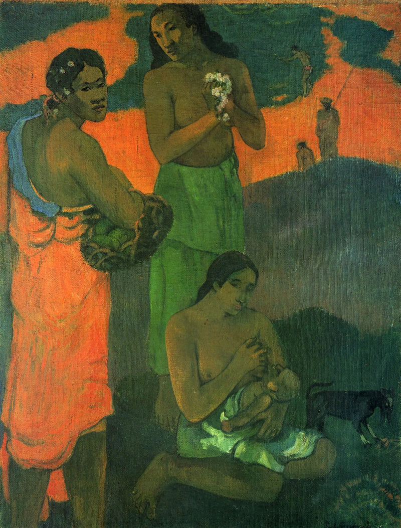 Frauen am Meer - Paul Gauguin