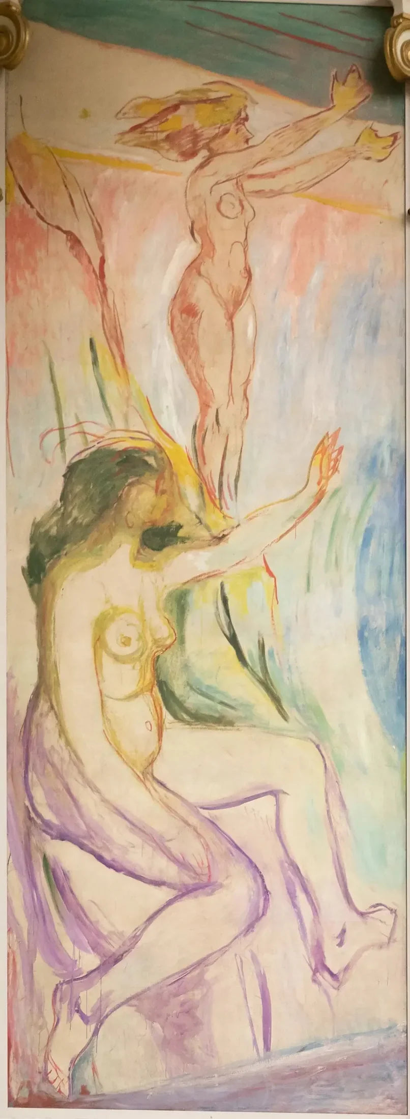 Frauen, die der Sonne zugewandt sind - Edvard Munch