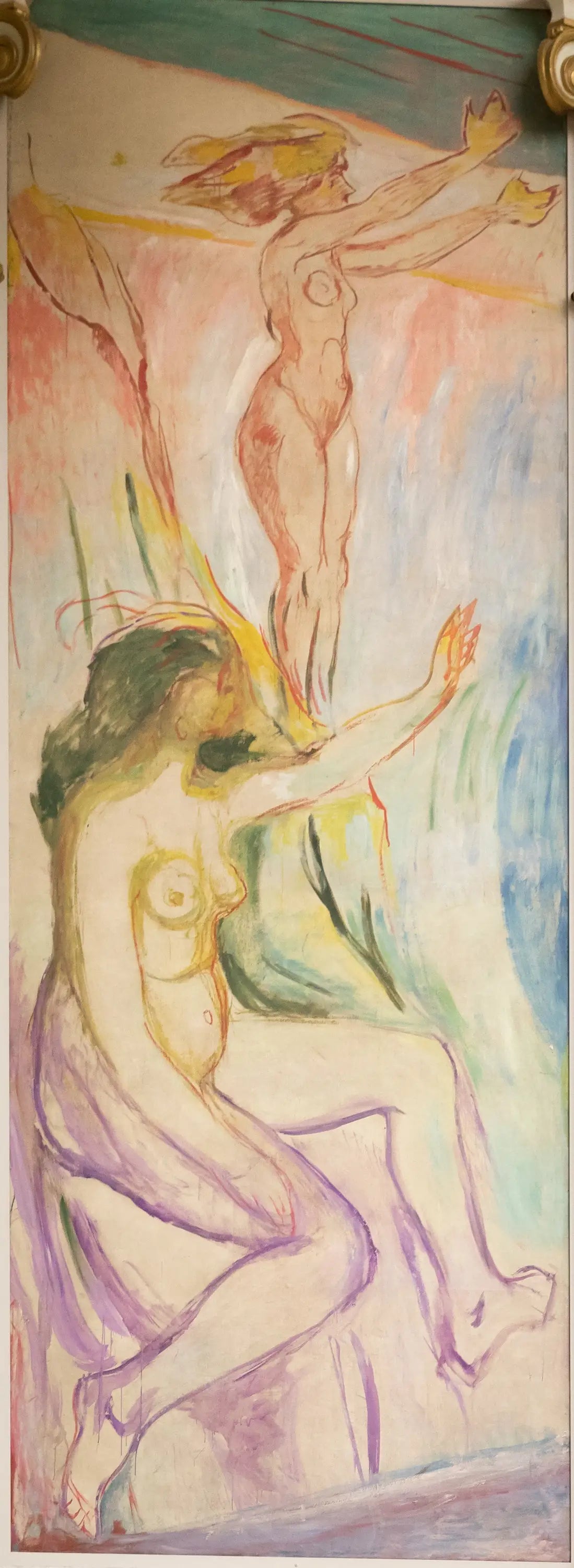 Reproduction du tableau « Femmes tournées vers le soleil - Edvard Munch » par Alpha Reproduction en peinture à l’huile