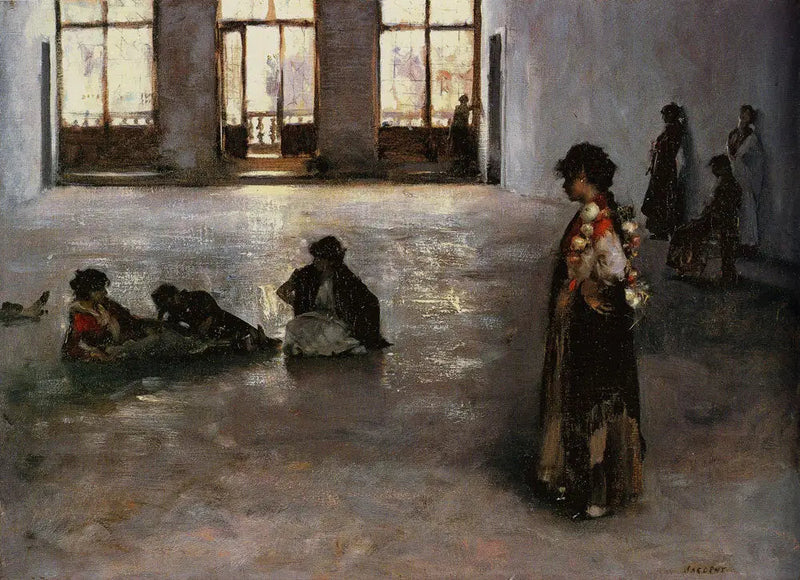 Venezianische Frauen im Palazzo Rezzonico - John Singer Sargent