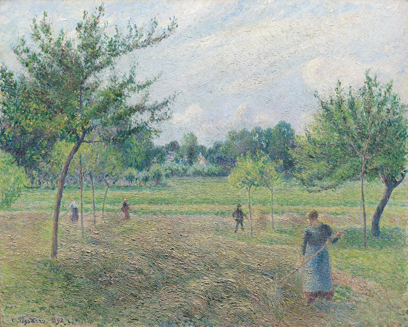 Heuernte in Éragny - Camille Pissarro