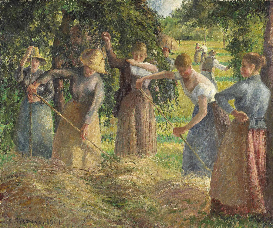 Heuernte in Éragny - Camille Pissarro