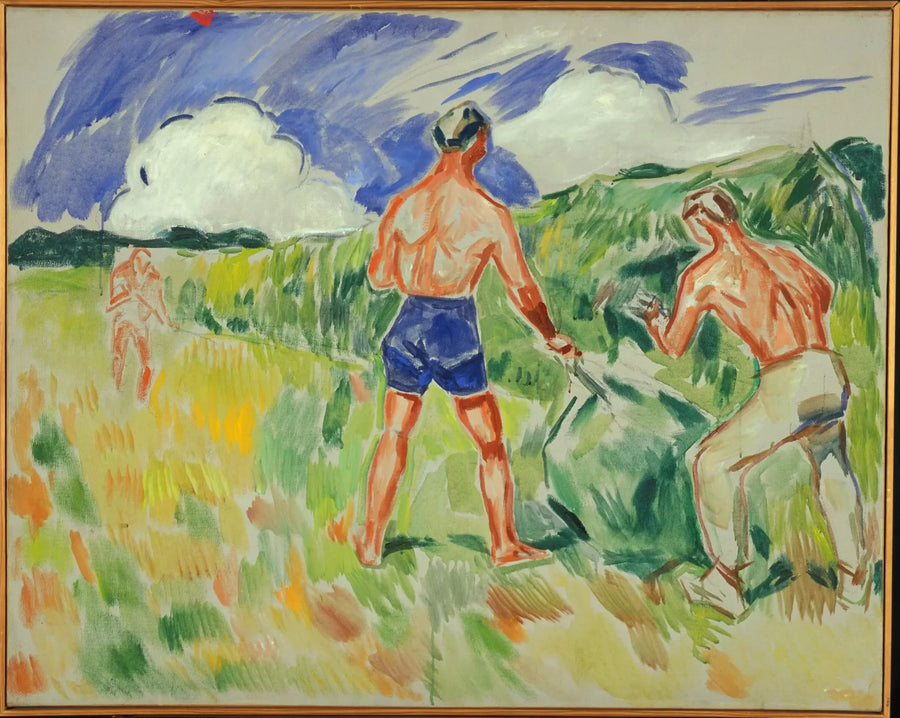 Heuernte - Edvard Munch