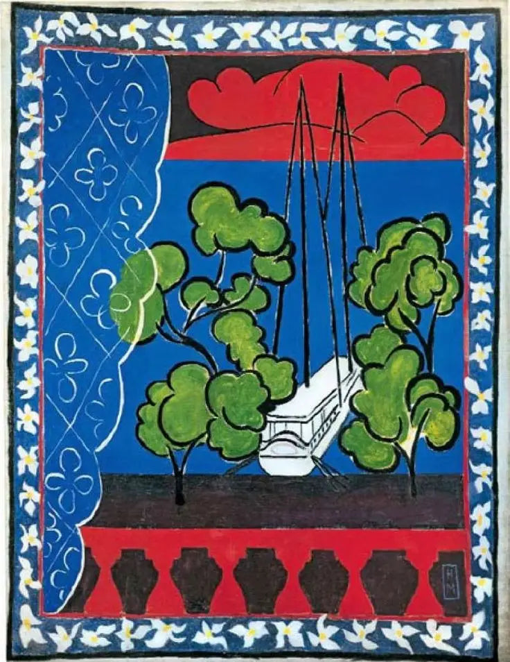 Fenster in Tahiti II - Henri Matisse