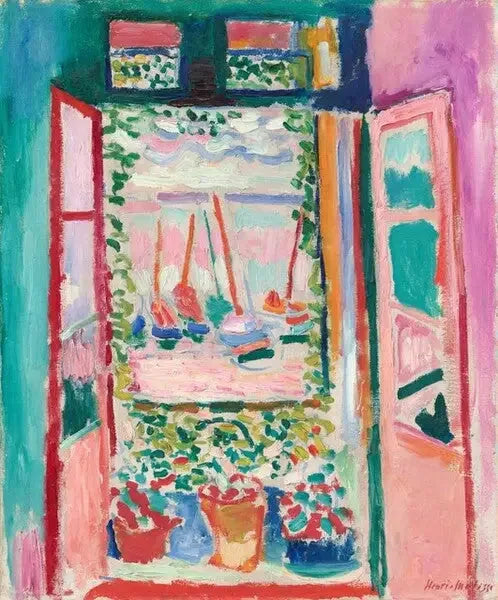Offenes Fenster, Collioure - Henri Matisse