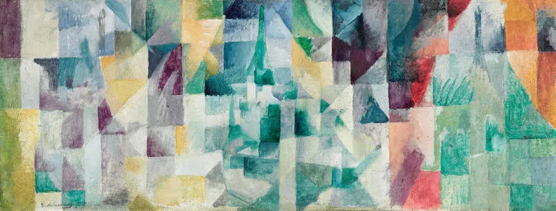 Dreiflügelige Fenster - Robert Delaunay