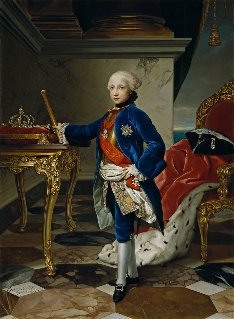 Ferdinand IV., König von Neapel - Anton Raphael Mengs