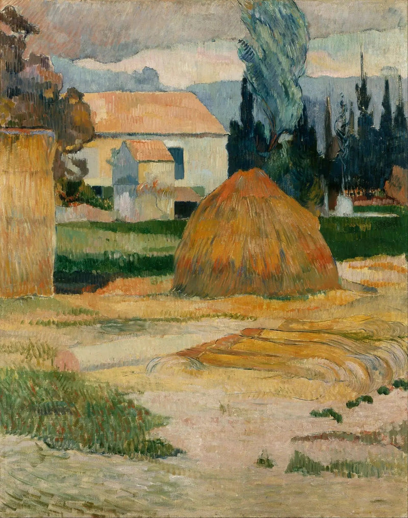 Bauernhof in Arles - Paul Gauguin