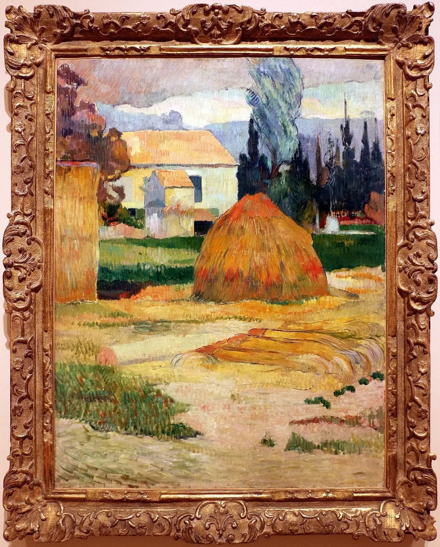 Bauernhof in Arles - Paul Gauguin
