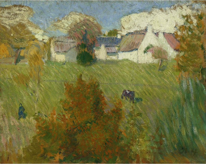 Bauernhof in Pont-Aven - Émile Bernard