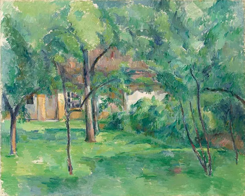 Bauernhof in der Normandie, Sommer (Hattenville) - Paul Cézanne