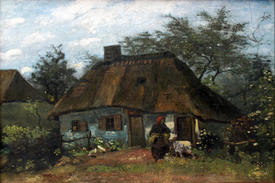 Die Hütte - Vincent van Gogh