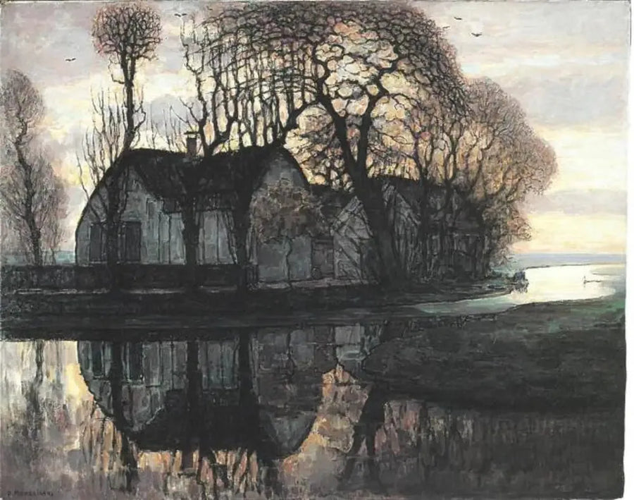 Bauernhof bei Duivendrecht - Piet Mondrian