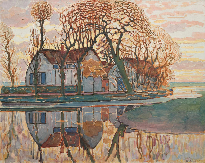 Bauernhof bei Duivendrecht - Piet Mondrian