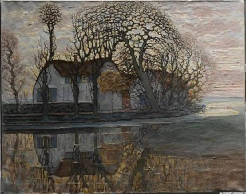 Bauernhof bei Duivendrecht - Piet Mondrian
