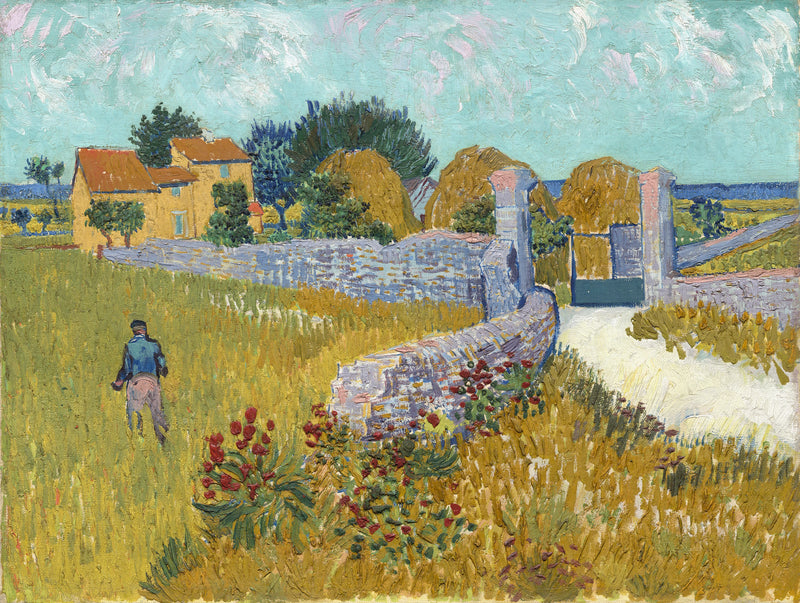 Bauernhof in der Provence - Vincent van Gogh