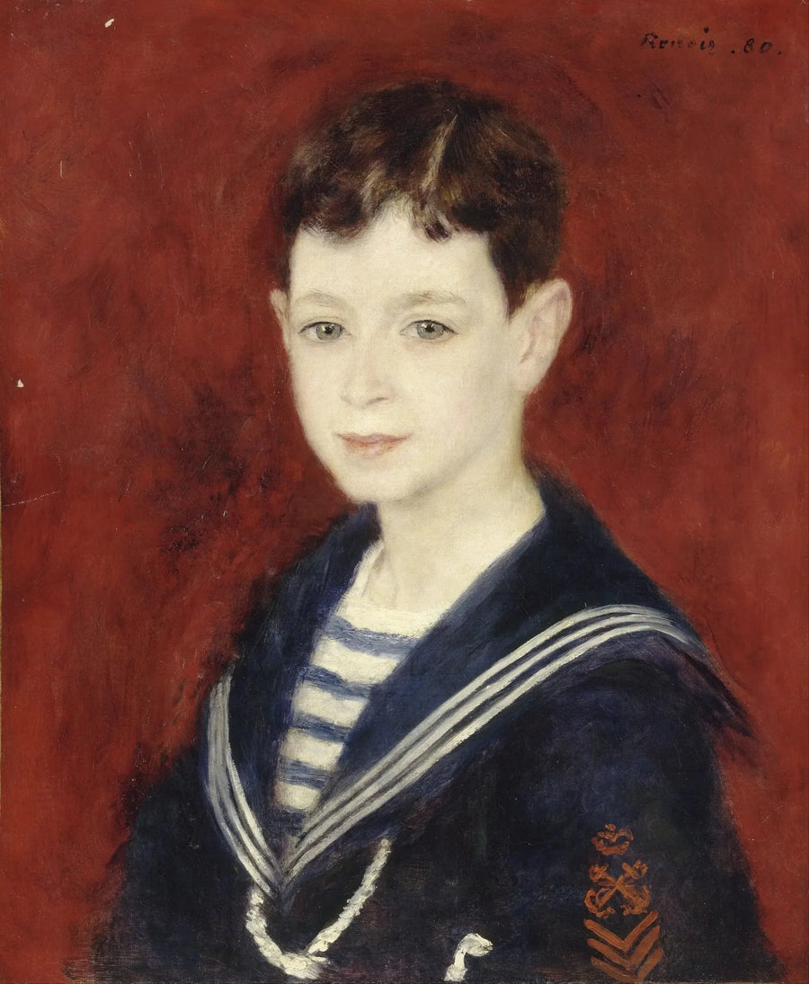 Fernand Halphen als Kind - Pierre-Auguste Renoir