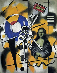 Die Mona Lisa mit den Schlüsseln - Fernand Léger