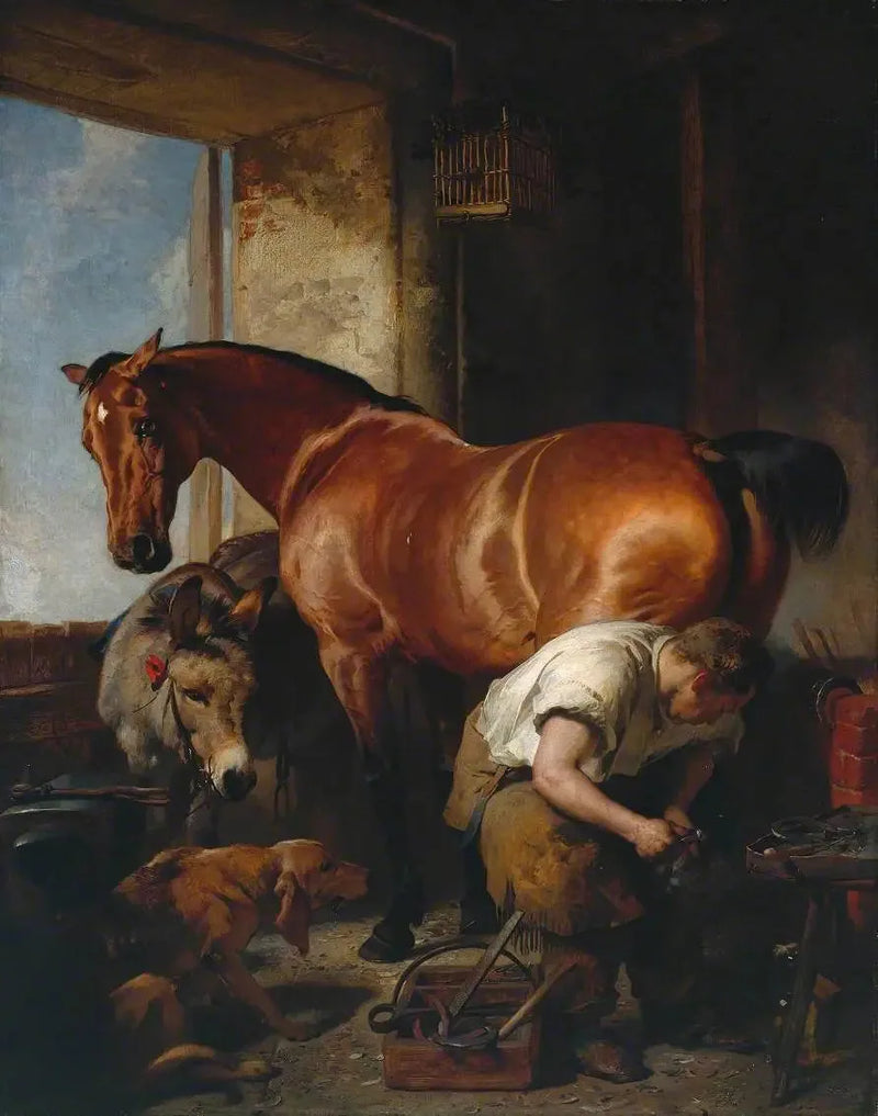Hufbeschlag - Edwin Henry Landseer
