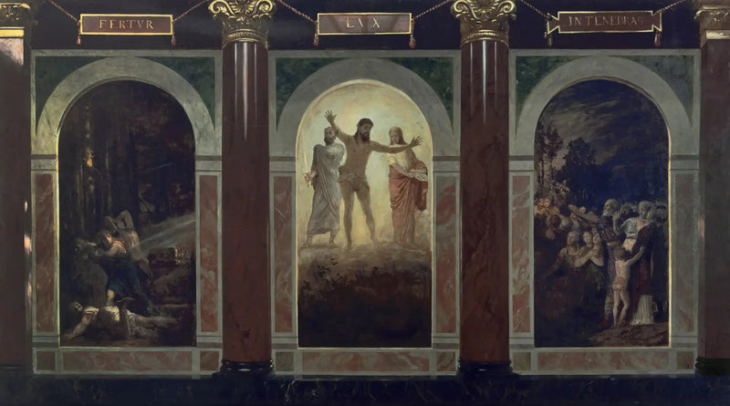 Fertur Licht in der Dunkelheit - Arnold Böcklin