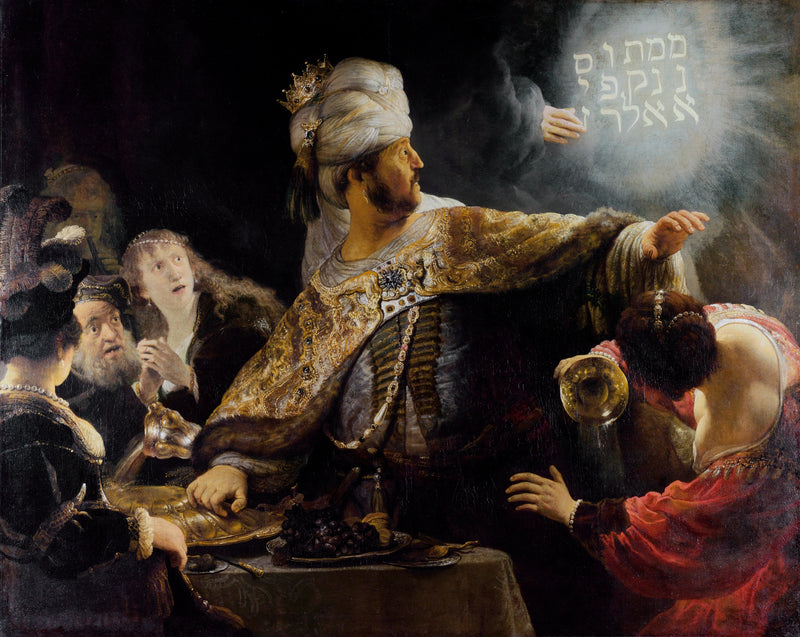 Das Festmahl des Balthasar - Rembrandt