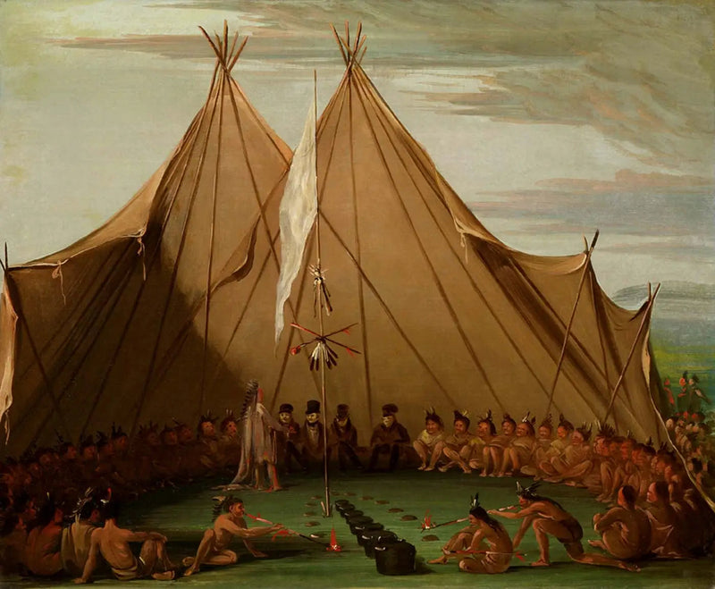 Festmahl des Sioux-Hundes - George Catlin