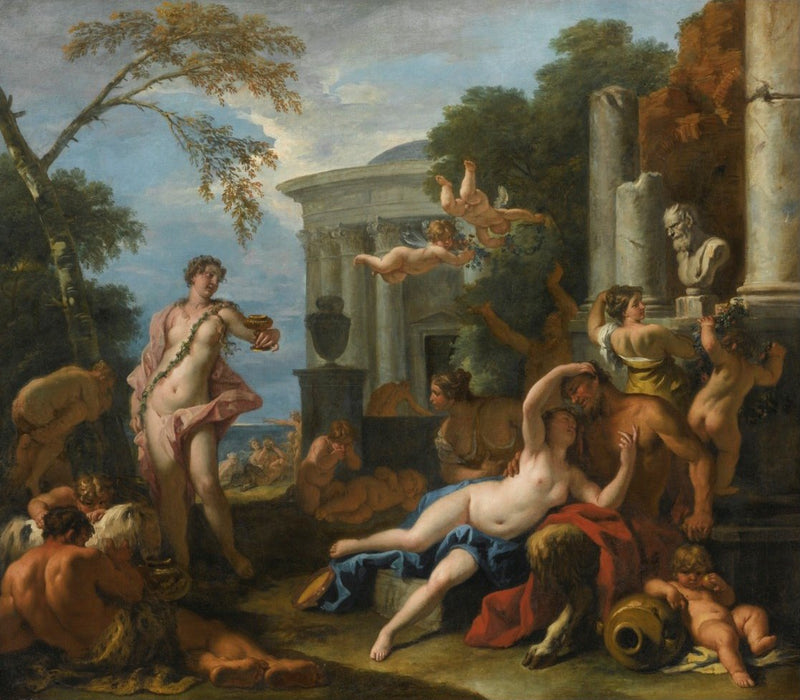 Silène-Fest (Private Sammlung) - Sebastiano Ricci