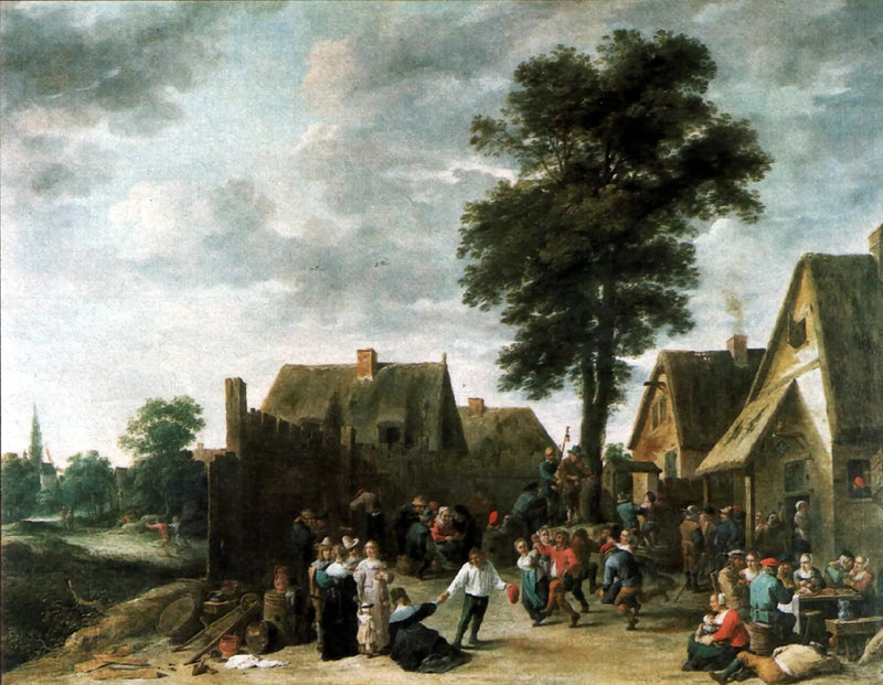 Dorffest in der Gaststätte 