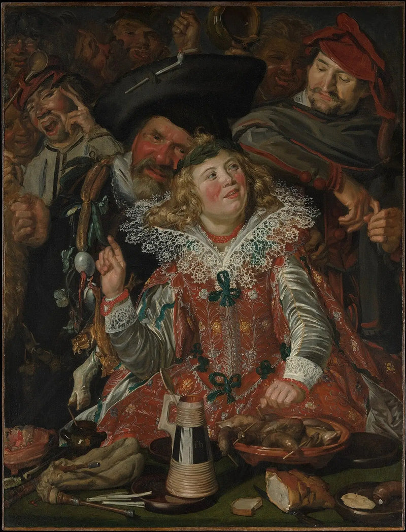 Mardi Gras-Feste - Frans Hals