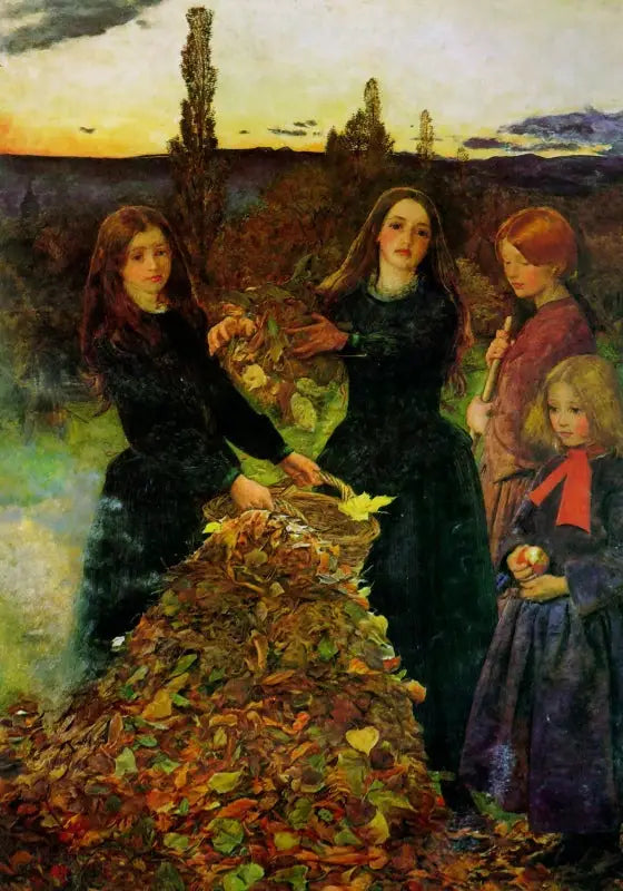 Herbstblätter - John Everett Millais
