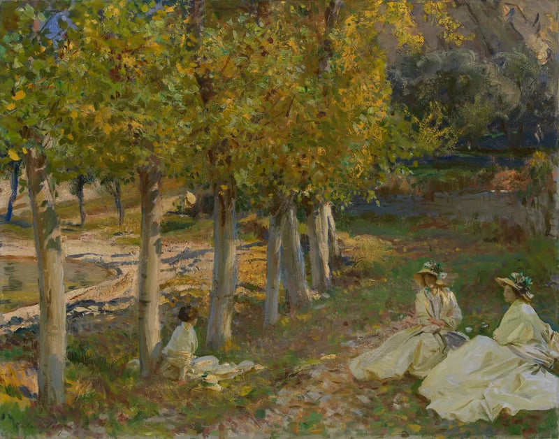Herbstblätter - John Singer Sargent