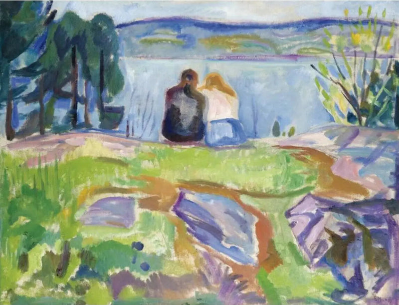 Knospenblätter - Edvard Munch