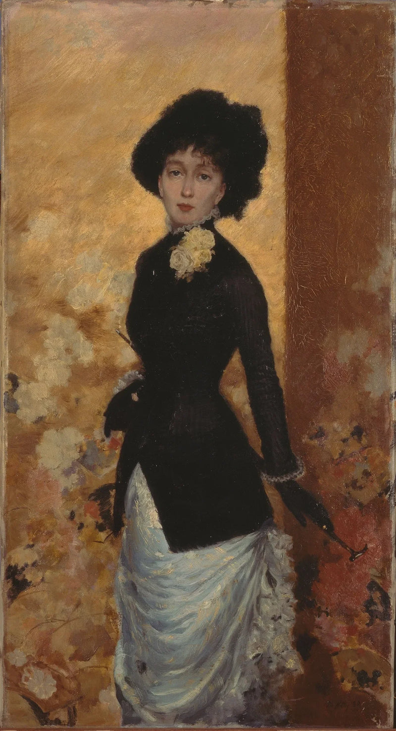 Frauenfigur (Léontine De Nittis) - Giuseppe De Nittis