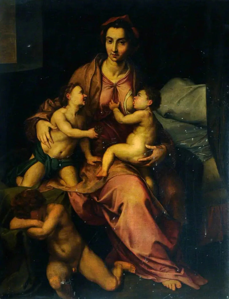 Figur der Charité - Andrea del Sarto
