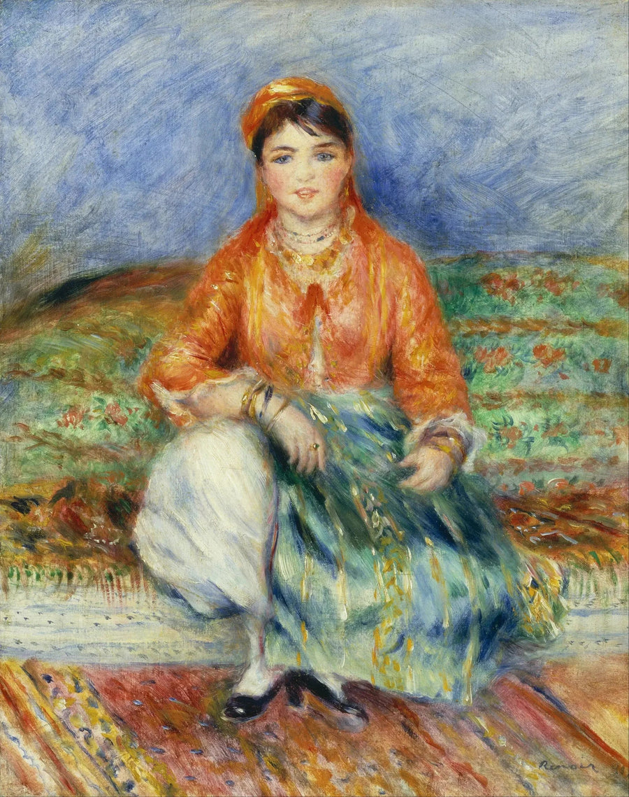 Algerisches Mädchen - Pierre-Auguste Renoir
