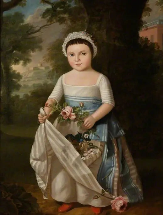 Mädchen mit Rosen - Thomas Gainsborough