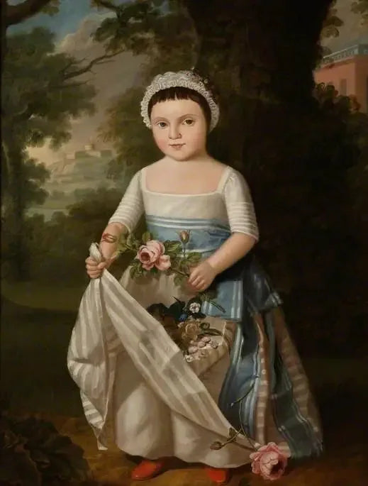 Mädchen mit Rosen - Thomas Gainsborough