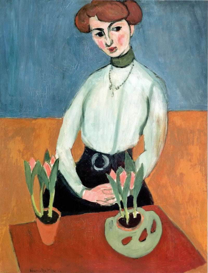 Mädchen mit Tulpen - Henri Matisse