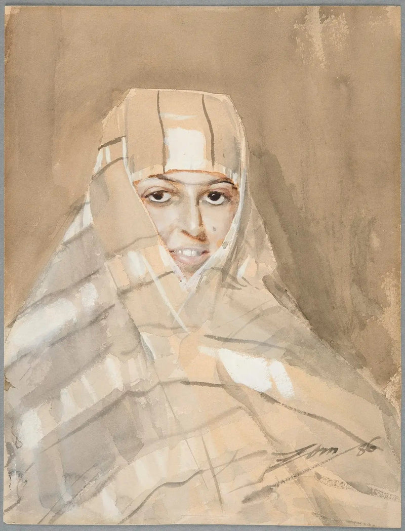 Beduinenmädchen - Anders Zorn