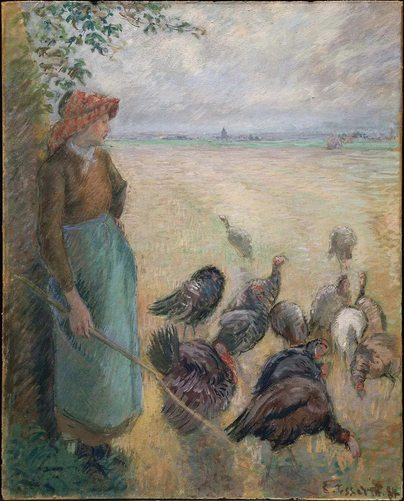 Tochter aus der Türkei - Camille Pissarro