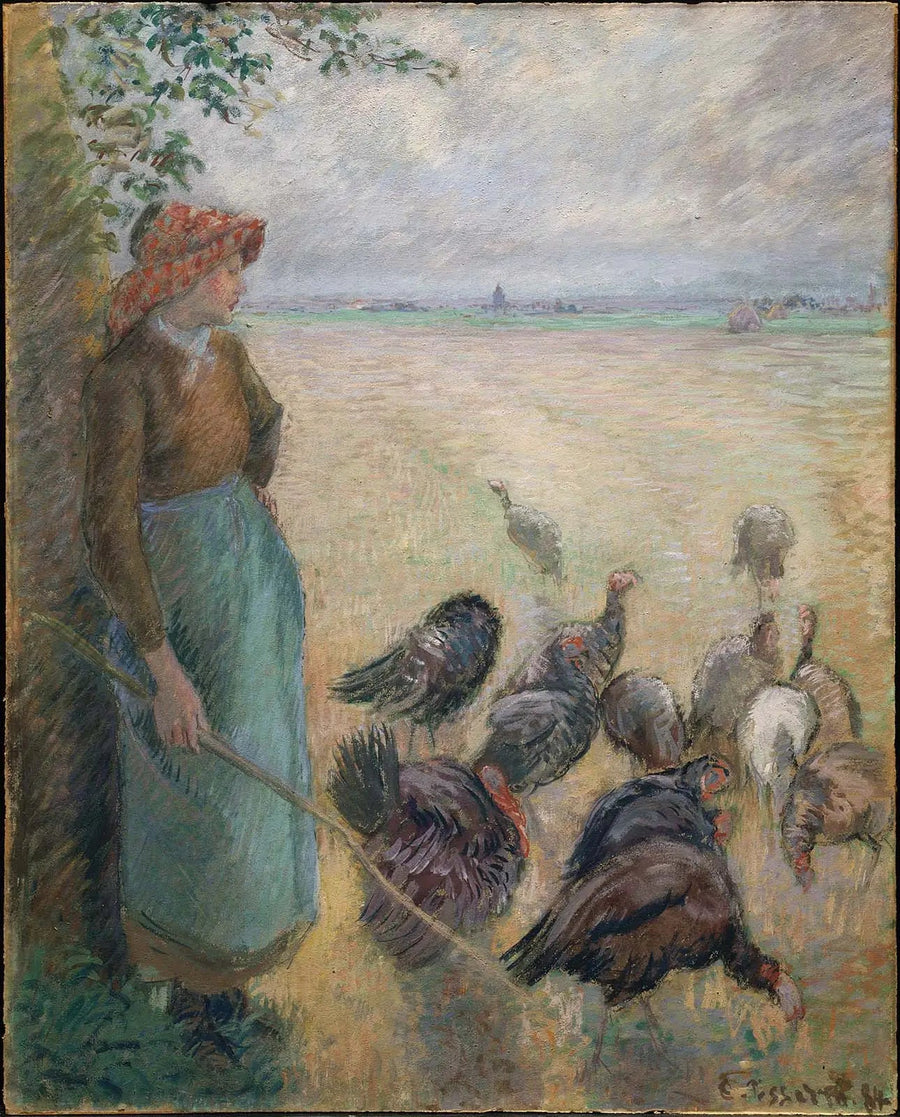 Tochter aus der Türkei - Camille Pissarro
