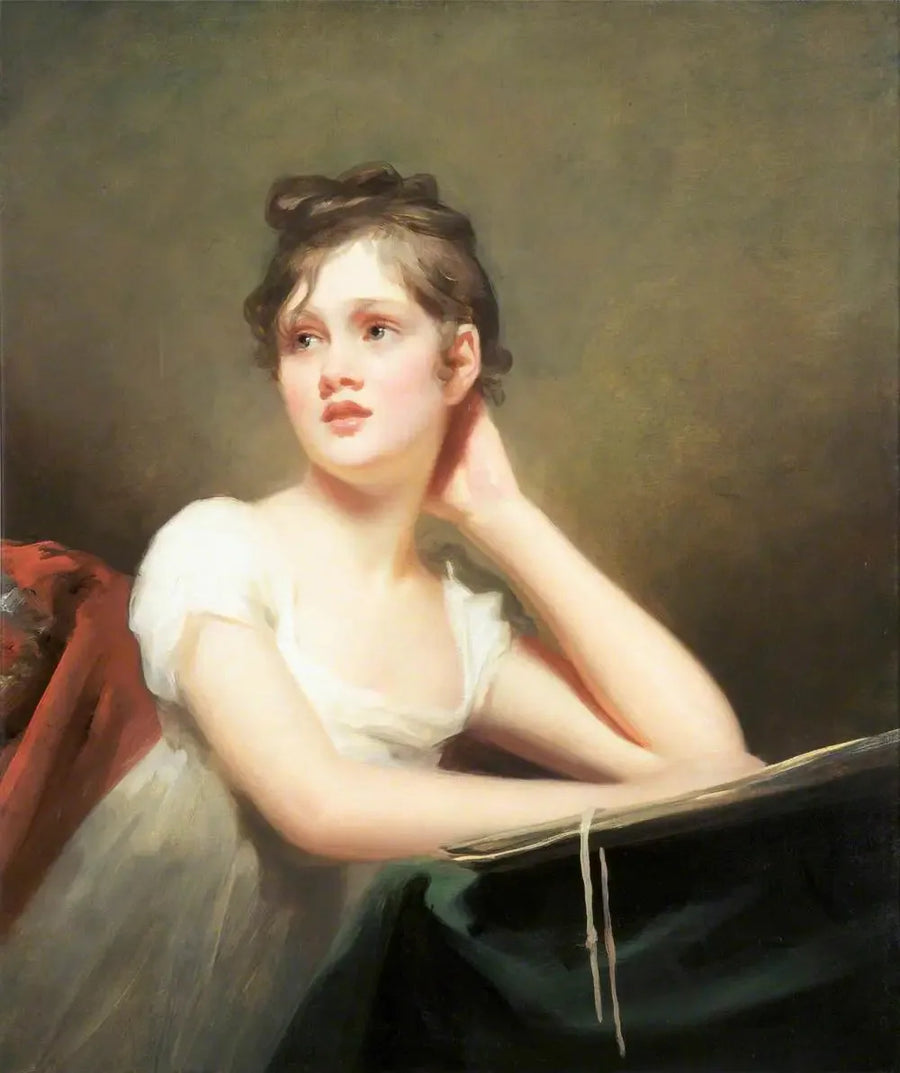 Mädchen zeichnend - Henry Raeburn