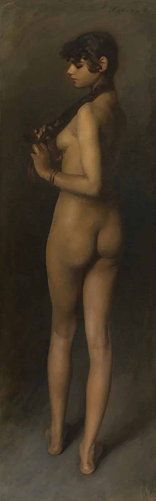 Ägyptisches nacktes Mädchen - John Singer Sargent