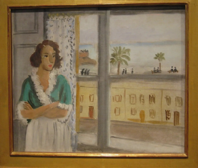 Mädchen am Fenster - Henri Matisse