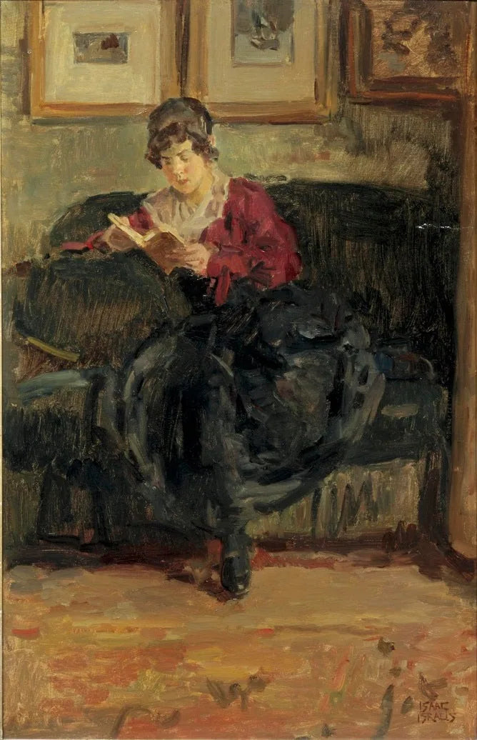 Mädchen, das liest – Isaac Israel