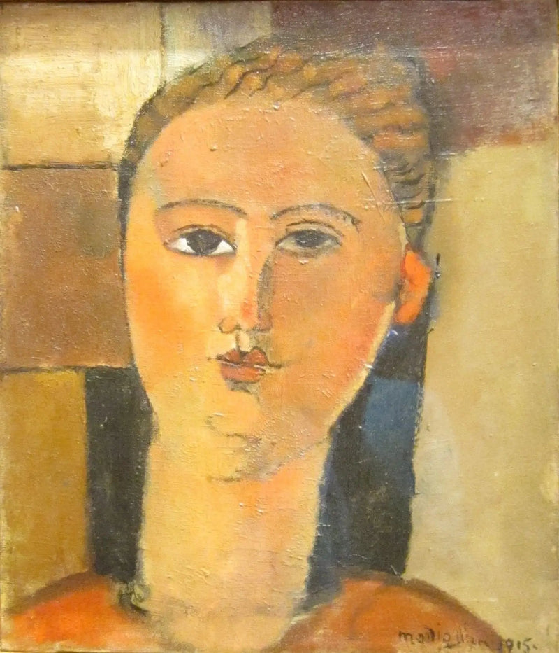 Rotes Mädchen - Amedeo Modigliani