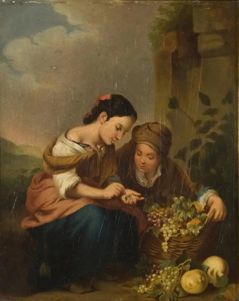 Mädchen, die Münzen zählen - Bartolomé Esteban Murillo