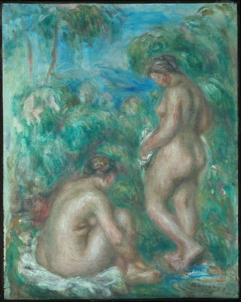 Badende Mädchen - Pierre-Auguste Renoir