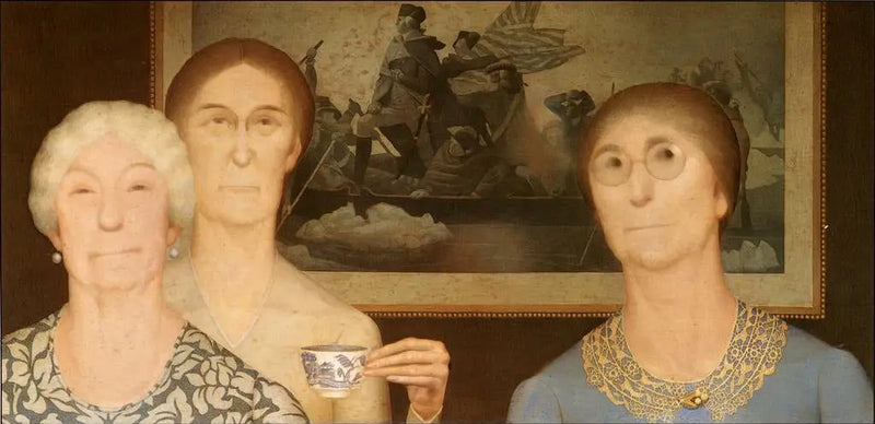 Mädchen der Revolution - Grant Wood